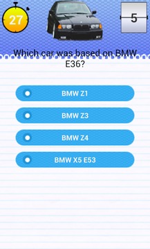 Quiz for E36 M3 328i 325i Fans游戲截圖4
