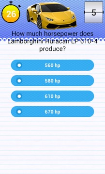 Quiz for Huracan Fans游戲截圖4