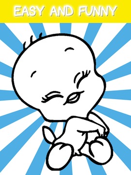 Baby Bird Coloring for Tweety游戲截圖3