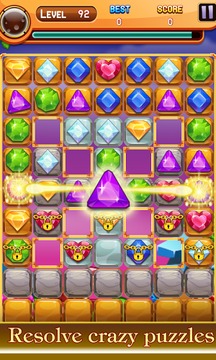 Gem Quest - Jewel Saga游戲截圖1
