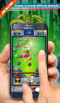 Bubble Dragon Ball游戲截圖1
