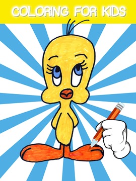Baby Bird Coloring for Tweety游戲截圖1