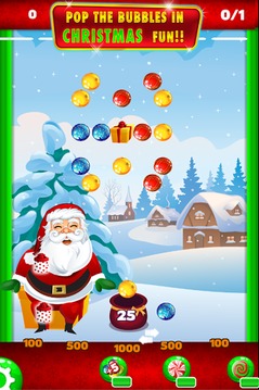 Bubble Christmas Candy Pop游戲截圖4