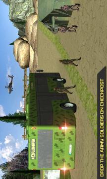 Army Bus Transporter Driver游戲截圖2