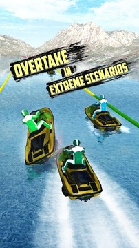 Hydro Race - Ski Boat Rider游戲截圖3