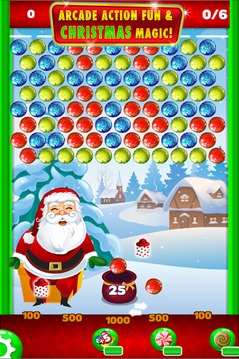 Bubble Christmas Candy Pop游戲截圖2