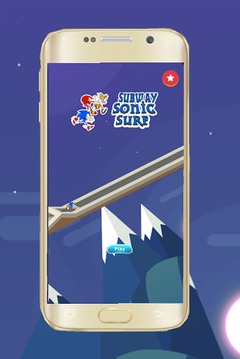 Subway Sonic Surf Speed游戏截图1