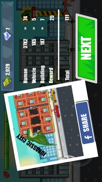 Jurassic: The city rampage游戲截圖5
