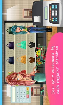 Little Tailor Girl Cashier游戲截圖1
