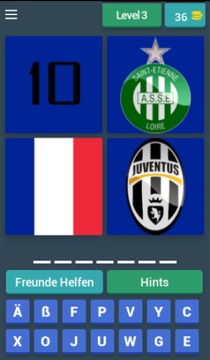 4 Bilder 1 Fu?ballspieler游戲截圖3