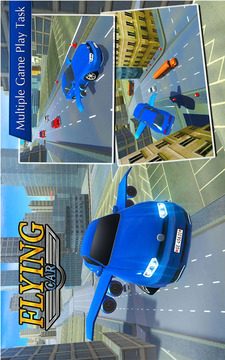 Flying Car Pilot Simulator游戏截图1