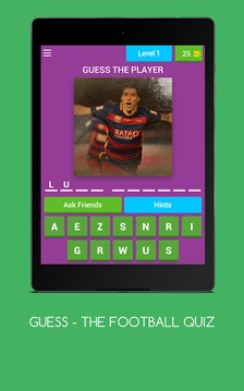 GUESS- THE FOOTBALL QUIZ游戲截圖4
