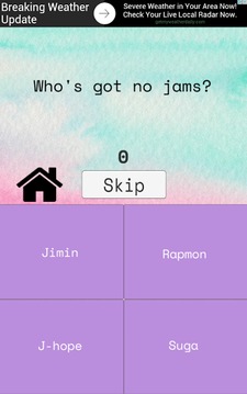 Kpop Quiz 2017游戲截圖2