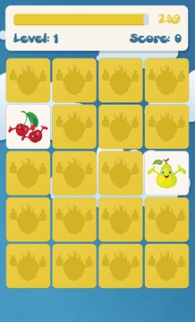 Fruits & Vegetables Nemory Game游戲截圖4