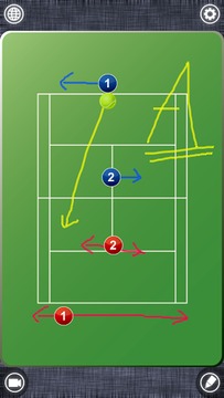 网球战术板游戏截图1