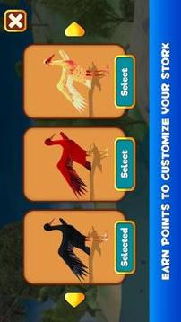 Stork Bird Simulator 3D游戲截圖3