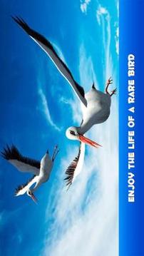 Stork Bird Simulator 3D游戲截圖1