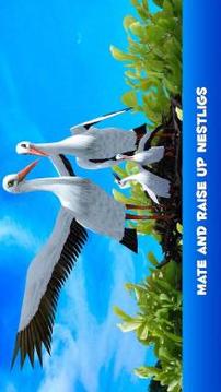Stork Bird Simulator 3D游戲截圖2