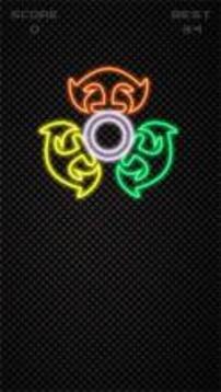Fidget Spinner NEON游戲截圖4