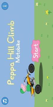 Peppa Hill Climb Moto游戲截圖3