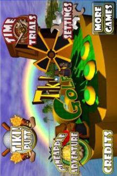 Tiki Golf 3D FREE游戲截圖1
