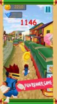 Ninja Bus Rush游戲截圖1