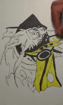 How To Draw Kyubi Boruto游戲截圖2