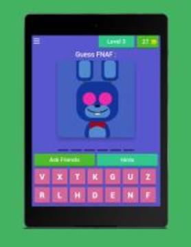 Ultimate Quiz for Foxy游戲截圖2