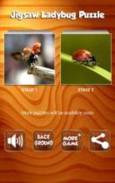 Ladybug Jigsaw Puzzle游戲截圖1
