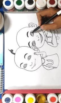 How To Draw Upin Ipin游戏截图2