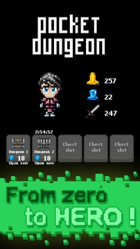 Pocket Dungeon - RPG game游戲截圖3