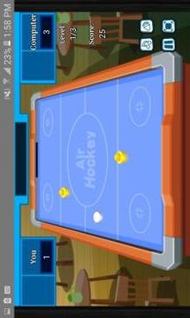 Retro Air Hockey Free游戲截圖3