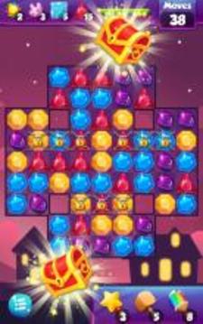 Jewel Crush Star Gems Blast游戲截圖2