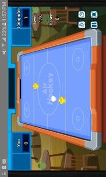 Retro Air Hockey Free游戲截圖5