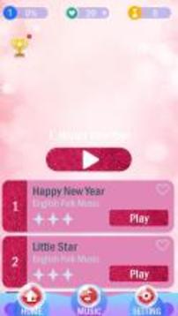New Piano Pink Tiles 3游戲截圖1