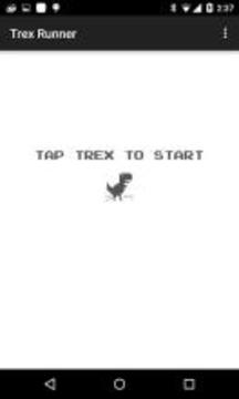 Trex Runner游戲截圖1