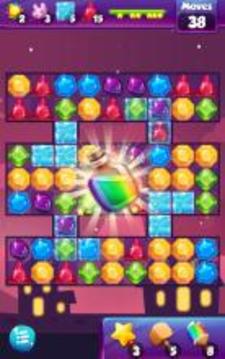 Jewel Crush Star Gems Blast游戲截圖1