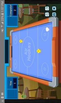 Retro Air Hockey Free游戲截圖4