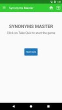 Synonyms Master - Quiz game游戲截圖1