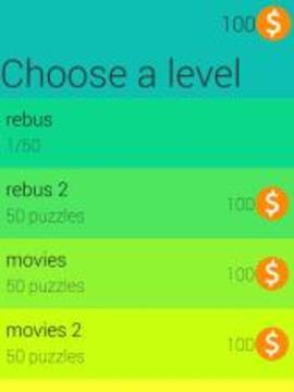 Rebus Puzzles- Word Quiz Game游戲截圖4