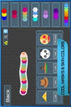 Slither * Mask Mania Snake游戲截圖1