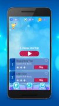 Piano Tap Blue : Music Tiles游戲截圖1