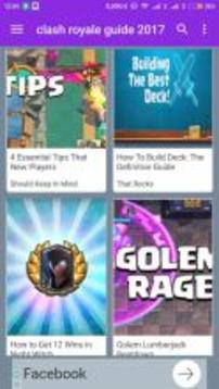 Clash Royale Guide 2017 New游戲截圖1