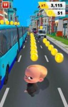 Little Boss Baby Rush Run游戲截圖1