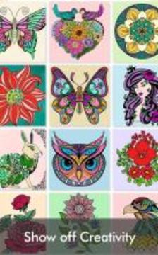 Color ME - Coloring Book Free游戲截圖2