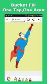 Super Hero Coloring Easy Kids游戲截圖1