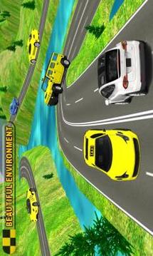 出租車 司機 SIM卡： 爬坡道 站游戲截圖4