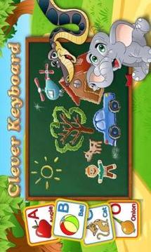 Clever Keyboard: ABC Learning游戲截圖1