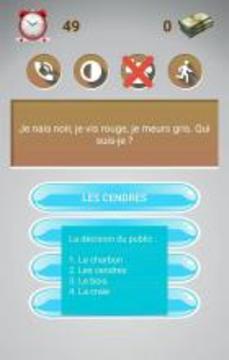 Afrique Millionnaire Quizz游戲截圖3