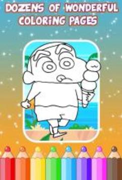 Shinchan Coloring Game游戲截圖4
